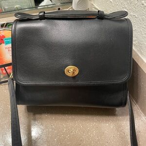 Vintage Coach Court Bag
